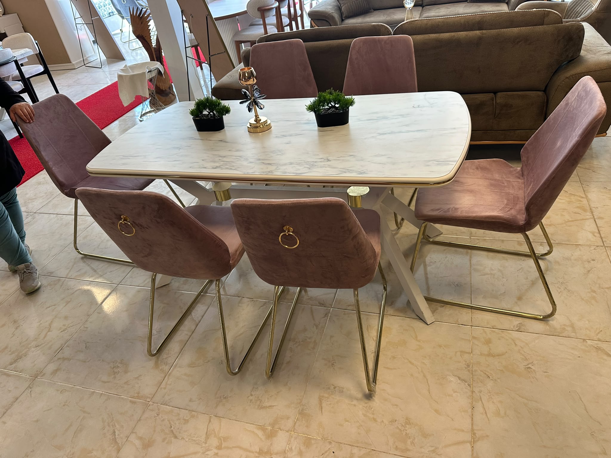 Perl Yemek Masası Takımı