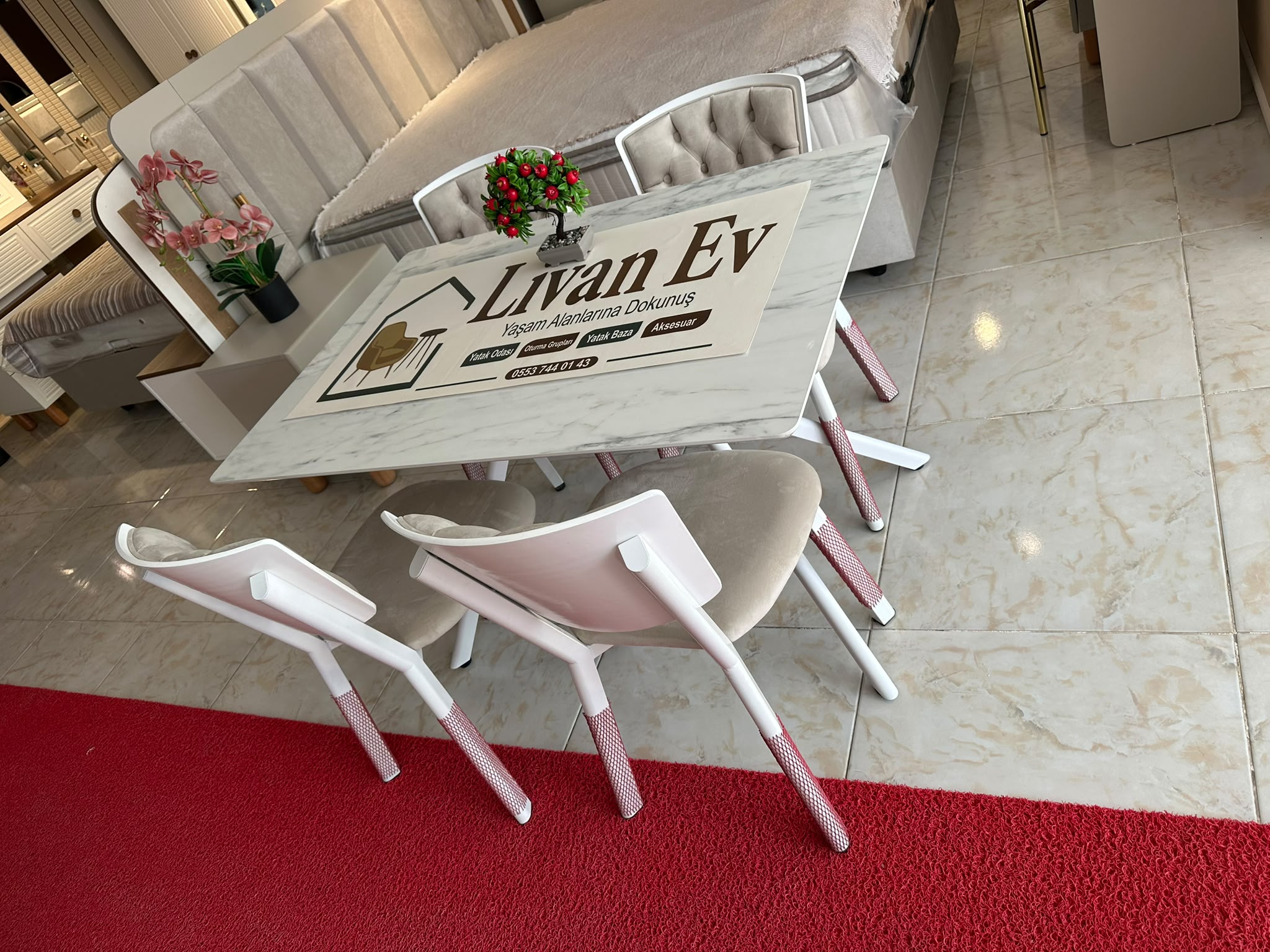 Linea Yemek Masası Takımı
